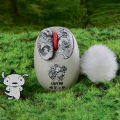 LOFREE Maus Crayon Shin-chan Wireless Mouse Portable Bluetooth Mouse Compatible with Windows and Ma c Office, home, laptop, iPa d computer. 