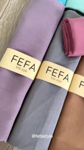 HIJAB POLYCOTTON - HIJAB PLAIN SQUARE