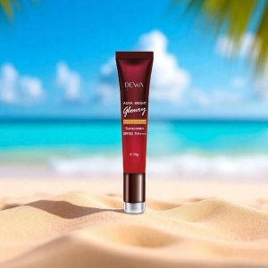 2หลอด กันแดด DEWA Bright cc Sunscreen Cream SPF 50 PA+++