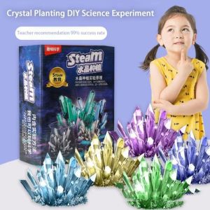KEPTICA Grow a Crystal Crystal Growing Science Kit Colored Crystals Easy To Grow Crystal Making Kit Educational Toy DIY Craft Science Experiments Toy Science Gifts