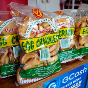 Villadiegos Egg Cracklets/Galletas Tengang Daga Biscuits Snacks Pasalubong