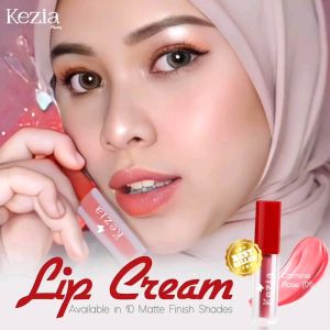 KEZIA BEAUTY MATTE LIPCREAM 2.5GR - MATTE FINISHING & TRANSFERPROOF WITH VITAMIN E