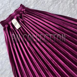 ROK PLISKET BLUDRU PREMIUM PANJANG 99 CM BAHAN TEBAL HALUS //ROK MEWAH//ROK BLUDRU
