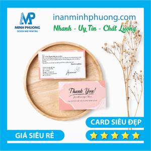 500 Thẻ cảm ơn card thank you thiệp cám ơn khách hàng thiệp cám ơn thẻ nhân viên name card