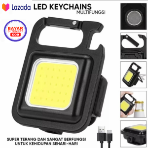 LAMPU MINI DAPAT DIISI ULANG| LED KEYCHAINS| LAMPU GANTUNGAN KUNCI MULTIFUNGSI| LAMPU CAMPING LED USB| GANTUNGAN KUNCI MINI LED| SENTER 300 LUMEN 3 MODE| USB LAMPU SUPER TERANG PEMBUKA BOTOL