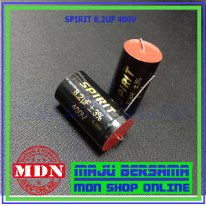 Elco Kapasitor Spirit 8.2 uf 400v - Kapasitor audio 2 pcs