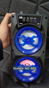 SPEAKER BLUETOOTH FULLBASS NIXNOX NX-801 FREE MIC FOR KARAOKE