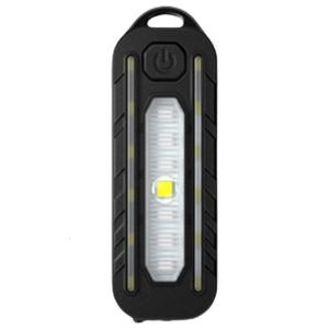 LED Clip Lamp Running Light Small Headlamp Waterproof Warning Safety Bike Tail Light Keychain Light Easy to Install