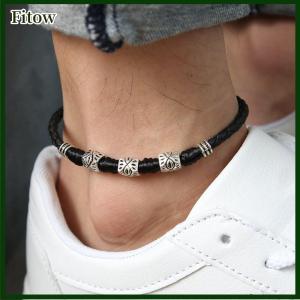 Fitow Handmade Mens Womens Rope Anklet Ankle Bracelet Barefoot Sandal Beach Jewelry