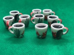 Handmade Miniature Mineral Water with Lemon Slices Glass Jug Lemon Water Kitchen Living Room Accessories Drinking Cup Diy Uv Resin Polymer Clay Craft (Resin)