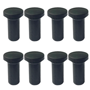 8Pieces Air Fryers Rubber Legs Protective Silicone Stoppers Bumpers Silicone Texture Suitable for 10L Air Fryers Oven