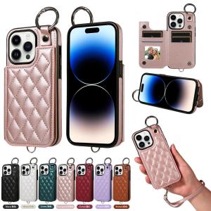 Ring Holder Cards Solt Wallet Leather Case For iPhone 16 Pro Max 15 14 Plus 13 12 11 SE2022 Hand Strap Pocket Bag Fragrant Cover