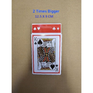 Giant Jumbo Poker Cards Casino Full Deck Oversized Playing Card A4 Size Poker Cards Big Size High Quality
