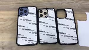 10 PCS Sublimation Blank Phone Case for iPhone 16 15 14 13 12 11 pro max Matte Black Soft Rubber Shockproof Blanks