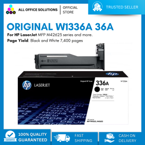 Original HP 336A Black LaserJet Toner Cartridge