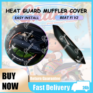 HONDA BEAT Fi V2 HEAT GUARD MUFFLER COVER MOTORCYCLE ACCESSORIES