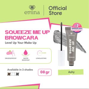 Emina Squeeze Me Up Browcara - Maskara Tahan Air BPOM
