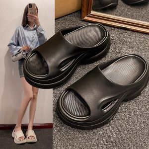WomenS Slippers 2025 New Summer Fashionable Thick-Soled Height-Increasing Sandals For Short Girls
