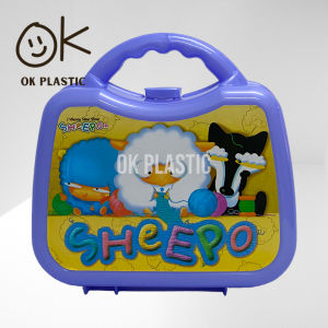 UniGlobal High Quality Sheepo Lunch Box Lunch Kit Easy to Carry Lunch Box Children Friendly With Handle