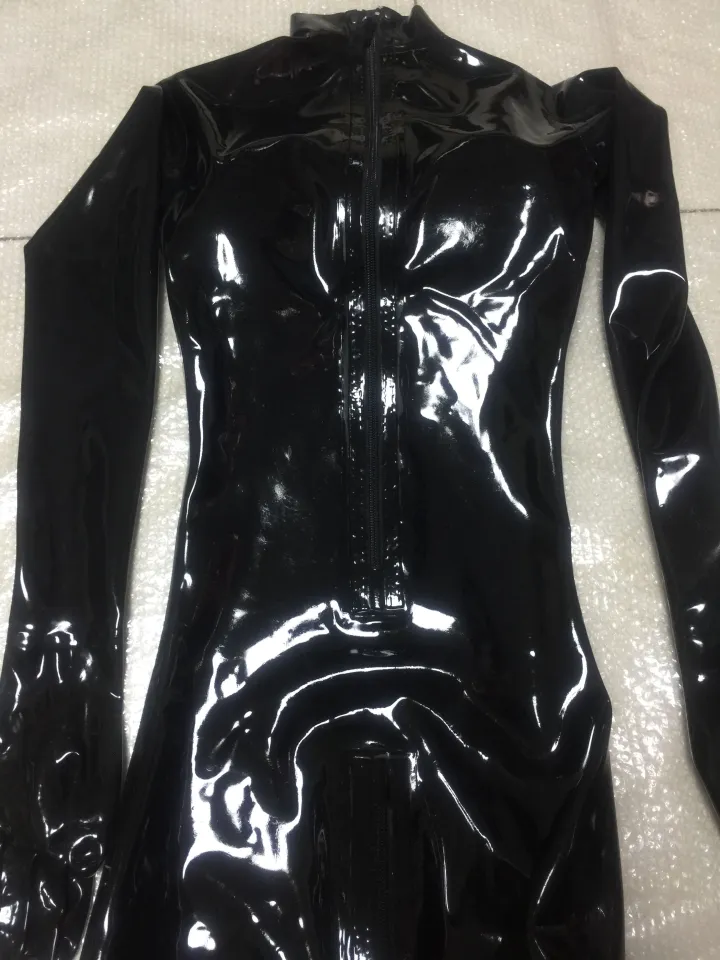  Sexy Coverall Bodysuit Adult Latex Rubber Fetish