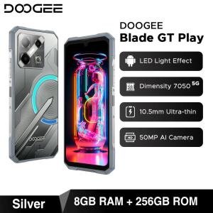 Global Version DOOGEE Blade GT Play Rugged Phone LED Light Effect 8GB 256GB 6.72” FHD+ 120Hz Dimensity 7025 50MP NFC Smartphone