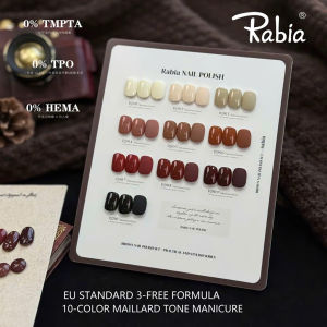 Set sơn gel RABIA Caramel Thu Đông 10 màu