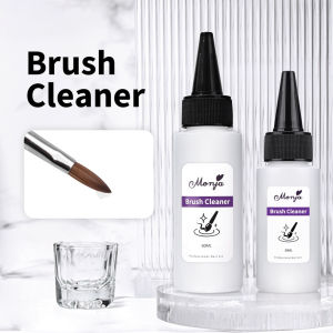 Nail Brush Cleanser Liquid Remover Acrylic Uv Gel Polish Quick Professional Manicure Cleaning Tool