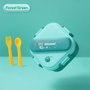 Lunch Box for Kids Double Layer Stacked Microwave Tableware Student Lunch Box Back to School 850ML