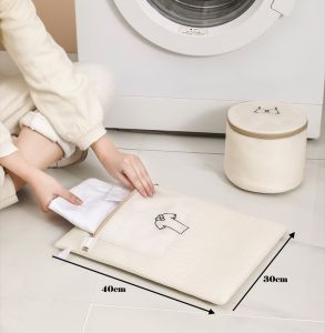 SET 6 túi giặt siêu dày 3 lớp cao cấp - Combo 6 túi lưới bảo vệ quần áo dùng cho máy giặt 3 lớp siêu bền tiện dụng chính hãng D Danido