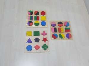 Puzzle Kayu Shape (Bentuk)