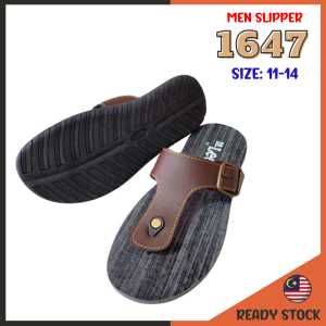 [ READY STOCK ] 100-1647 DR.Lee | Extra Big Size | Men Slipper | Men Sandals | Selipar Lelaki | Slip-on