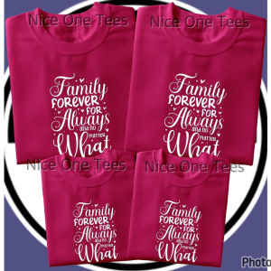 ✅ FAMILY FOREVER FOR ALWAYS AND NO MATTER WHAT STATEMENT FAMILY SHIRT 2027  ARHAMY  NICEONETEES .C