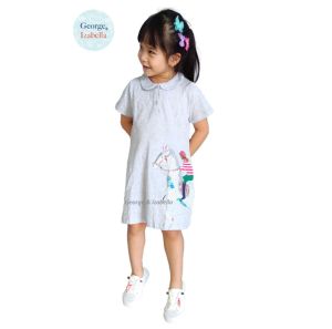 George & Izabella - Girl Cotton Dress/ Kids Dress/ Girl Clothing/ Baju Budak Perempuan