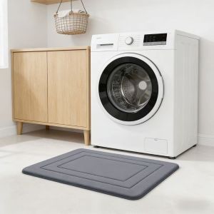 ZYJC Absorbent Bathroom Mat Non-Slip Quick Dry Floor Mat Long Strip Thickened Door Mat Bathroom