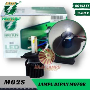 Lampu Led Motor H6 H4 RTD M02S High Power 48 Watt Original Bergaransi Universal