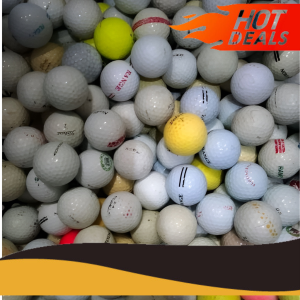 BOLA GOLF BEKAS DRIVING UNTUK LATIHAN (DRIVING RANGE GOLF) ISI 100pcs