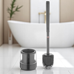 Proclean Toilet Brush Grey With Holder Sikat Toilet Abu Dengan Tatakan Sikat Toilet Dengan Gagang Pembersih WC