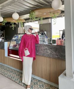 KALINA SHIRT / VANESSA SHIRT / KEMEJA POCKET / KEMEJA OVERSIZED MUSLIM / KEMEJA OVERSIZED POCKET