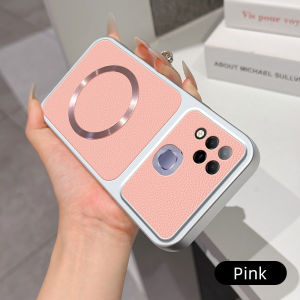 Casing for Infinix Hot 10s nfc X689B X689 X689D hot 10t X689C Matte leather case with charging magnetic ring anti drop and shockproof phone case