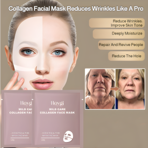 Collagen Freeze-dried Mask Firming Anti-wrinkle Anti-aging Double Anti-repair Moisturizing Whitening Anti-yellowing Authentic 胶原蛋白抗皱紧致面膜