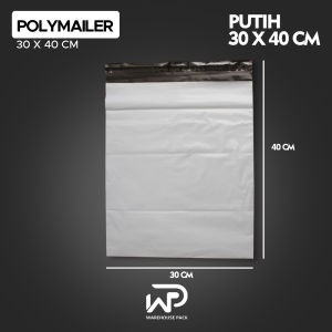 ( Isi 50 Pcs ) Plastik Packing Polymailer 30x40 | Plastik Polymailer Olshop | Kantong Amplop Packing Seal