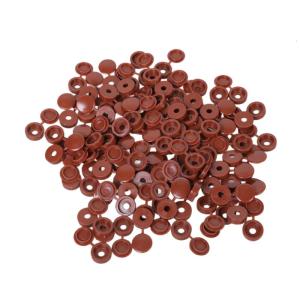 100pcs Móng Tay nắp vặn bảo vệ bằng nhựa bao gồm khai thác vít bảo vệ lỗ cắm bọc đồ nội thất Nắp lâu dài