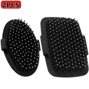 【Phụ nữ quyến rũ 】 2 chiếc Lược đệm hơi tắm mát xa có dây đeo đầu lược chải mát-xa dầu gội đầu nhẹ nhàng dụng cụ làm tóc tạo kiểu Bàn chải tóc khô ướt cầm tay