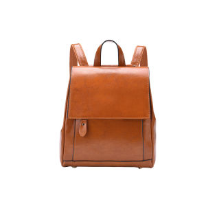 Womens Backpack 2026 New Genuine Leather Womens Bag European and American Fashion Large Capacity Travel Backpack Ladies Leather Bag   Wholesale