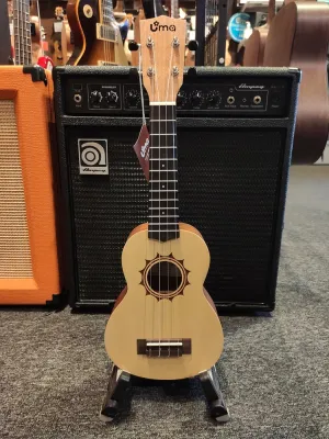 UMA UK02 Spruce/Sapele Soprano Ukulele