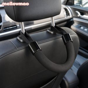 Car Seat Grab Handle Assist Hook Abs Plastic Non Slip Interior Support Portable Easy Install