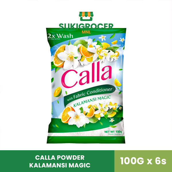 Calla Powder Kalamansi Magic 100G x 6s Lazada PH
