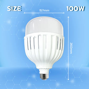 หลอดไฟ LED HIGHT BLUB หลอดไฟ LED ขั้วE27 หลอดไฟกลม ใช้ไฟฟ้าบ้าน 220V