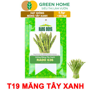 Hạt Giống Măng Tây Xanh GreenHome Gói 0.5g~30 hạt Dễ Trồng Nảy Mầm Cao Thu Hoạch Năng Suất T19