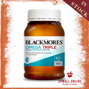 【Expiry Date: 01/2027】  Blackmores 三倍浓缩深海无腥味鱼油 Omega Triple Concentrated Fish Oil ( 150 Capsules ) ( Made In AUS)